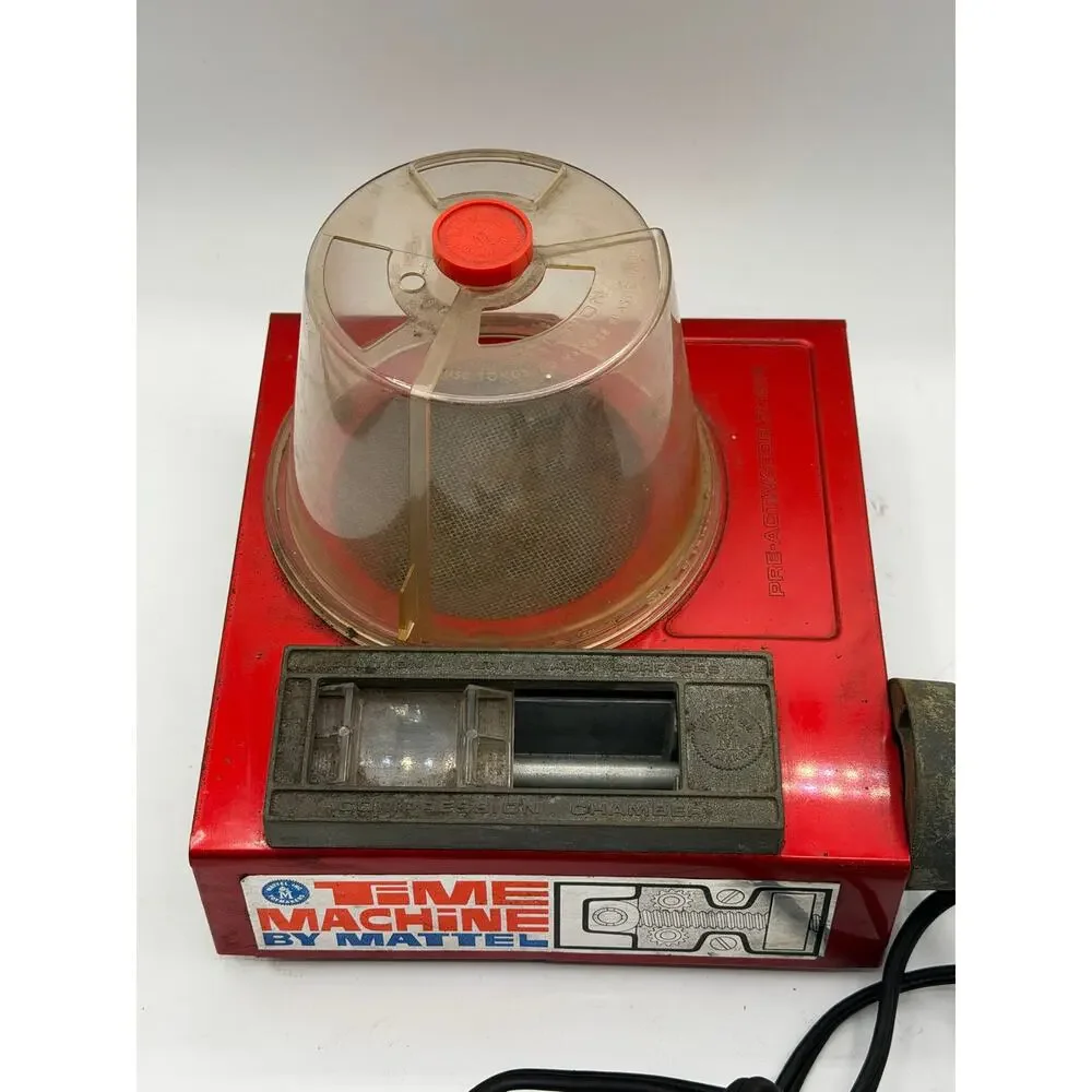 Vintage 1968 Mattel Time Machine Toy Heating Base Unit (No. 4581) - Untested